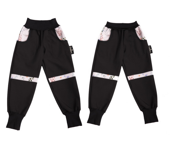 Dětské Soft kalhoty Forest Blossom