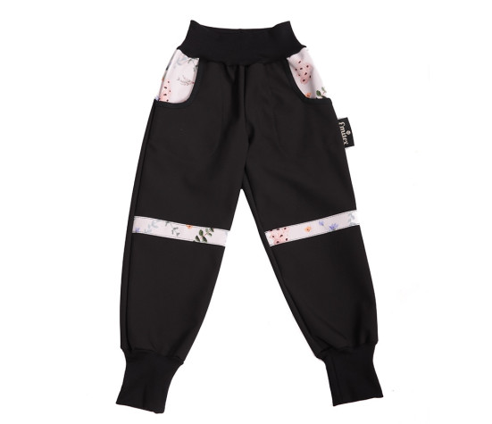 Dětské Soft kalhoty Forest Blossom