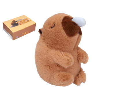 Kapybara natahovací přívěsek plyš 11cm 12ks v boxu