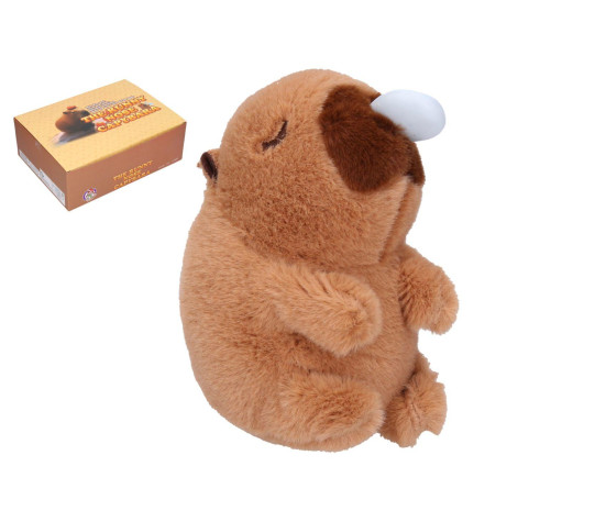 Kapybara natahovací přívěsek plyš 11cm 12ks v boxu