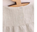 Kojenecké mušelínové šaty New Baby Ella linen, Dle obrázku 74 (6-9m)