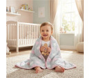 Dětská deka New Baby 80x90 heart pink, Růžová