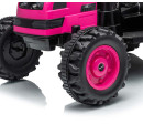Elektrický traktor s vlečkou Milly Mally Farmer růžový, Růžová Elektrický traktor s vlečkou Milly Mally Farmer růžový, Růžová