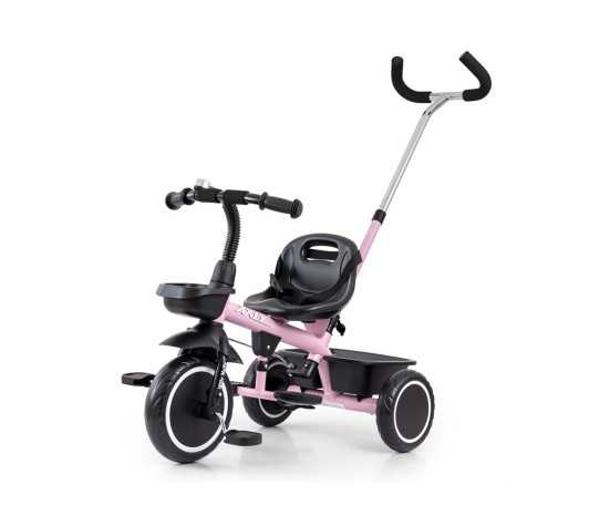 Dětská tříkolka Milly Mally Axel pink, Růžová