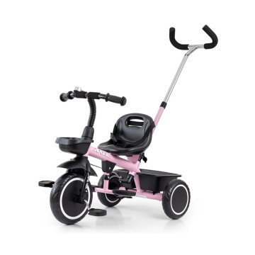 Dětská tříkolka Milly Mally Axel pink, Růžová