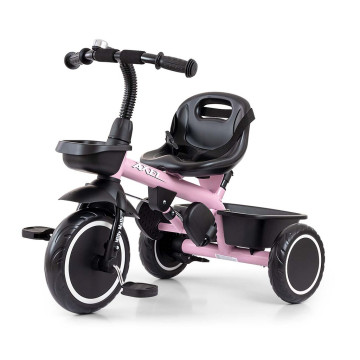 Dětská tříkolka Milly Mally Axel pink, Růžová