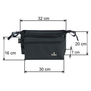 Organizér Simple Brown S