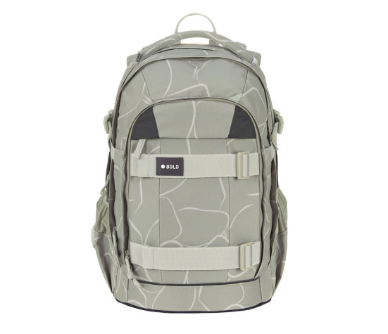 LÄSSIG School Backpack Origin Bold curve sage