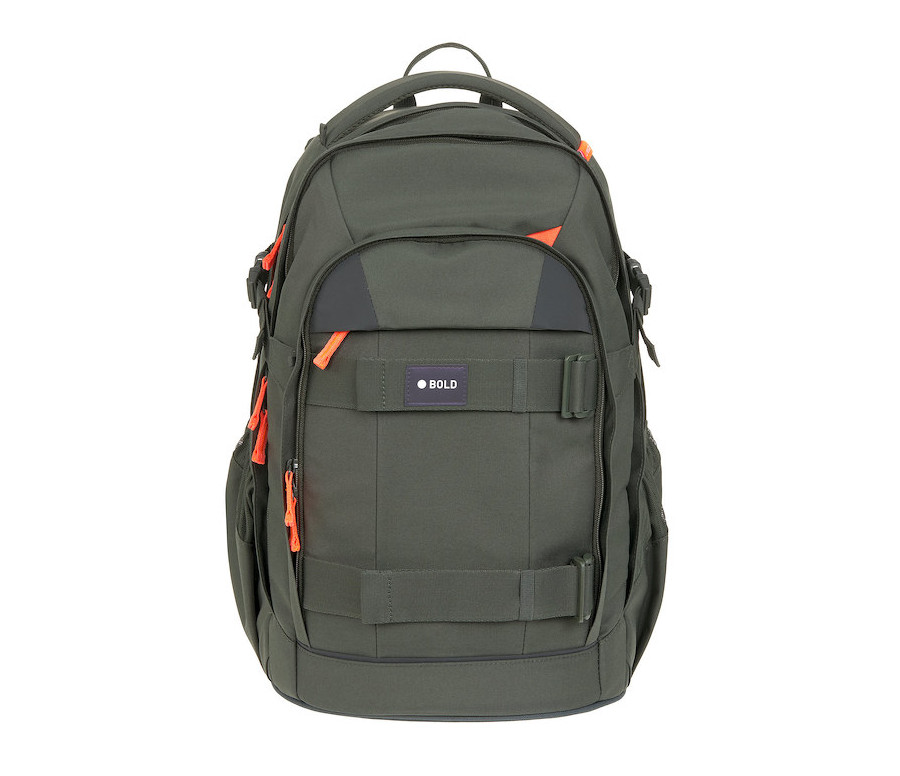 LÄSSIG School Backpack Origin Bold dark olive