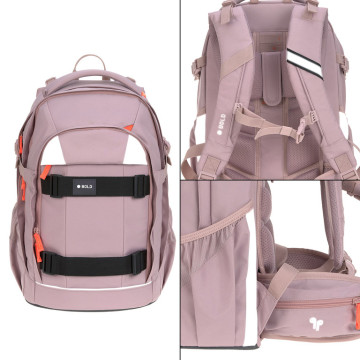 LÄSSIG School Backpack Origin Bold mauve