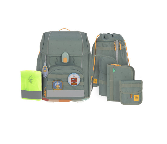 LÄSSIG School Set Boxy Unique letters green