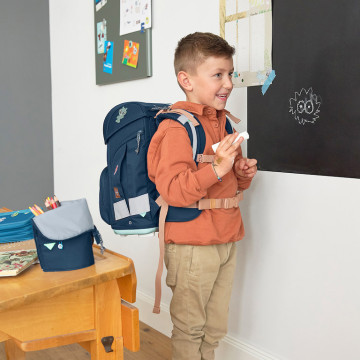 LÄSSIG School Set Boxy Unique navy