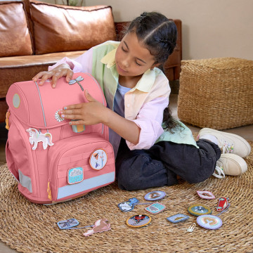 LÄSSIG School Set Boxy Unique pink