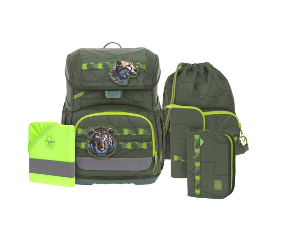 LÄSSIG School Set Light Unique jungle green