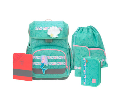 LÄSSIG School Set Light Unique seashell turqouise