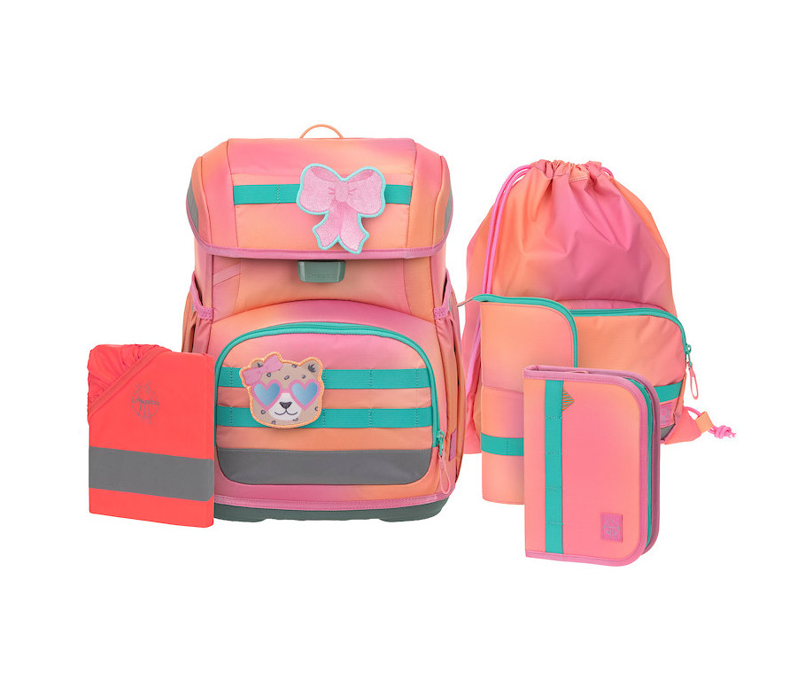LÄSSIG School Set Light Unique sunset pink