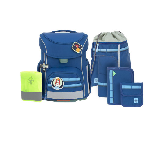 LÄSSIG School Set Slim Unique dark blue