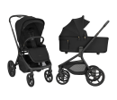 Kočárek 2v1 Goya Platinum Black