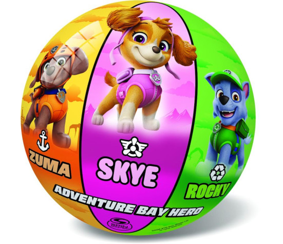 Míč Tlapková patrola/Paw patrol nafouknutý 14cm