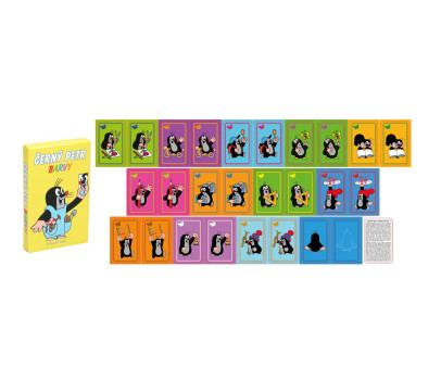 Černý Petr Krtek - barvy