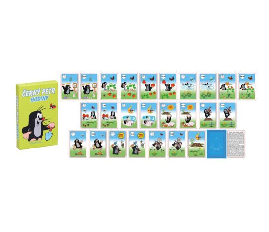 Černý Petr Krtek - hodiny