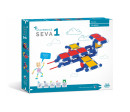 Stavebnice SEVA 1 KLASIK 222 dílků