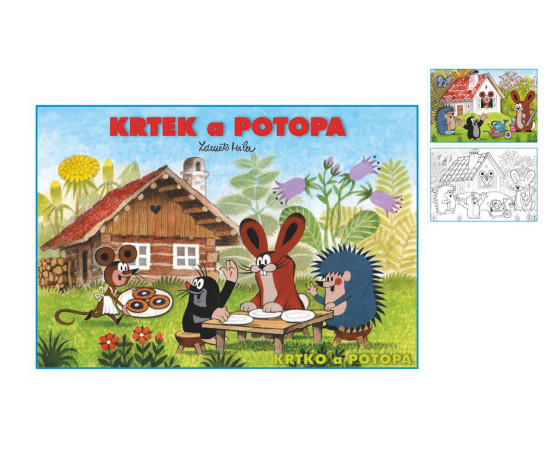 Omalovánky A5 Krtek a potopa