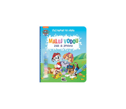 Knížka Maluj vodou zas a znovu Tlapková patrola/Paw patrol