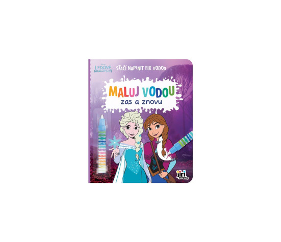 Knížka Maluj vodou zas a znovu Ledové království/Frozen