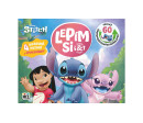 Sešit Lepím si znovu a znovu Lilo & Stitch se samolepkami a omalovánkami
