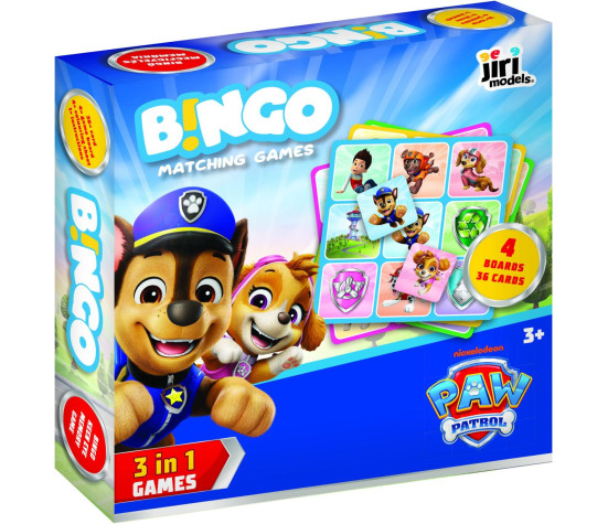 Bingo Tlapková patrola/Paw patrol společenská hra