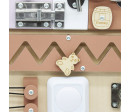 Activity Board Bear Montessori Baby Mix, Béžová