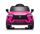 Elektrické autíčko Milly Mally Lexus GX550 pink, Růžová