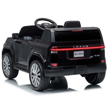 Elektrické autíčko Milly Mally Lexus GX550 black, Černá