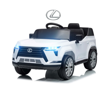 Elektrické autíčko Milly Mally Lexus GX550 white, Bílá