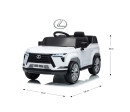 Elektrické autíčko Milly Mally Lexus GX550 white, Bílá Elektrické autíčko Milly Mally Lexus GX550 white, Bílá