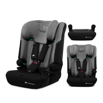 Autosedačka Kinderkraft I-COMFY 3v1 i-Size 76–150 cm (9–36 kg) šedá