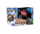 Auto RC Off-Road terénní plast 14cm na baterie 27MHz 2 barvy v krabičce 16x12x10cm