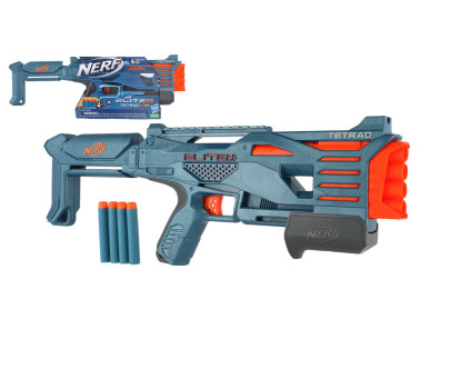 Pistole Nerf na pěnové náboje s náboji 4ks v krabici