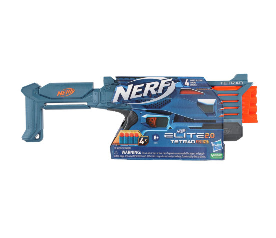 Pistole Nerf na pěnové náboje s náboji 4ks v krabici