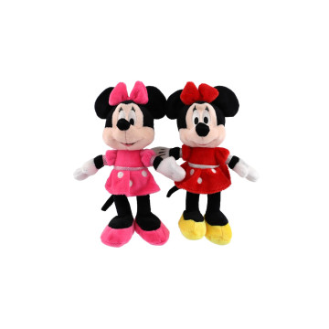 Minnie Mouse plyšová 2 barvy 12ks v boxu