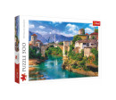 Puzzle Starý most v Mostaru, Bosna a Hercegovina 500 dílků 48x34cm v krabici 40x26,5x4,5cm