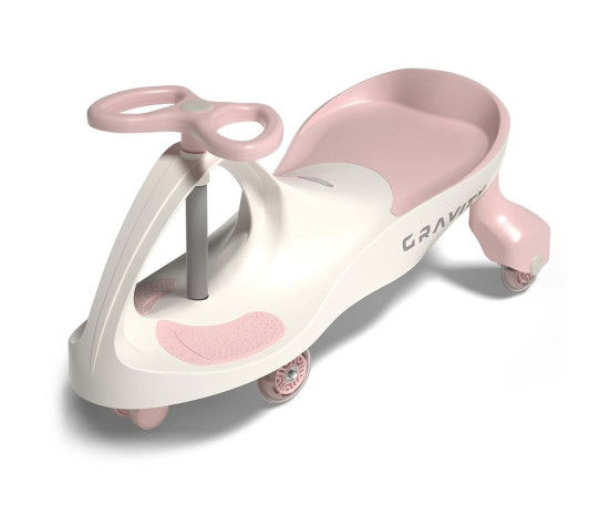 Dětské gravitační odrážedlo Gravity Milly Mally cream pink, Růžová