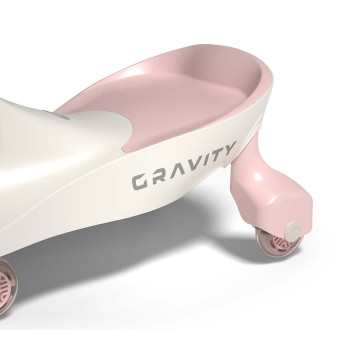 Dětské gravitační odrážedlo Gravity Milly Mally cream pink, Růžová