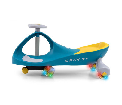 Dětské gravitační odrážedlo Gravity Milly Mally green yellow, Zelená