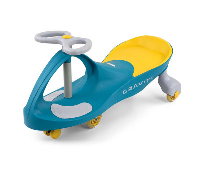 Dětské gravitační odrážedlo Gravity Milly Mally green yellow, Zelená