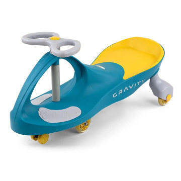 Dětské gravitační odrážedlo Gravity Milly Mally green yellow, Zelená