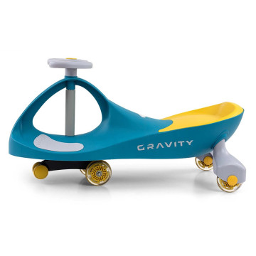 Dětské gravitační odrážedlo Gravity Milly Mally green yellow, Zelená
