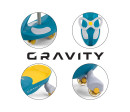 Dětské gravitační odrážedlo Gravity Milly Mally green yellow, Zelená Dětské gravitační odrážedlo Gravity Milly Mally green yellow, Zelená
