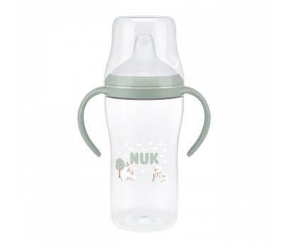 Kojenecká láhev NUK Perfect Match na učení Sheep 260 ml, Šedá